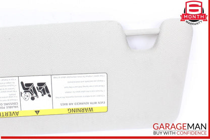 14-21 BMW i3 I01 Hybrid Front Right Passenger Side Sun Visor Sunvisor Gray OEM
