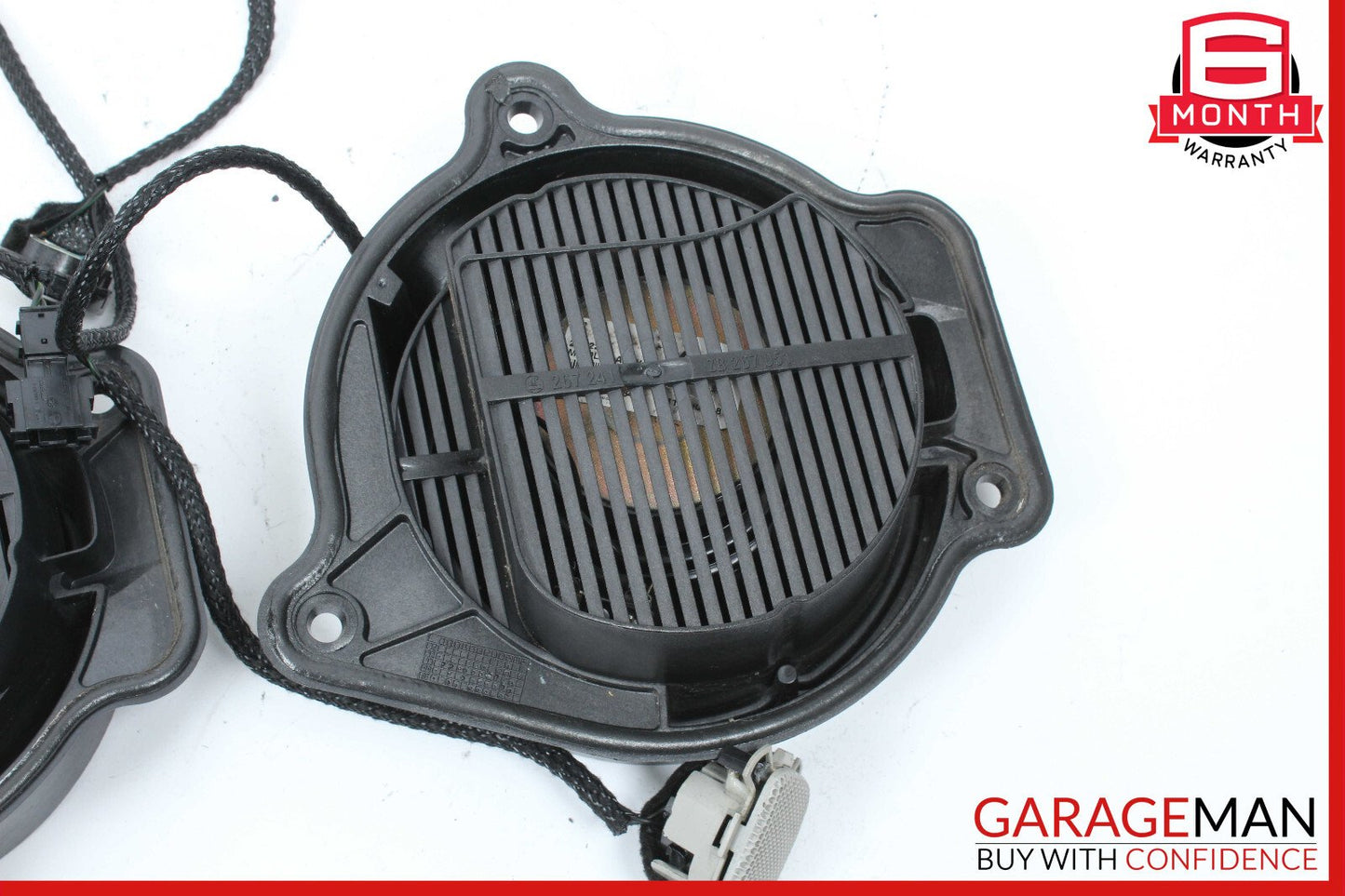 00-06 Mercedes W220 S55 AMG Rear Left & Right Door Audio Sound Speaker Set OEM