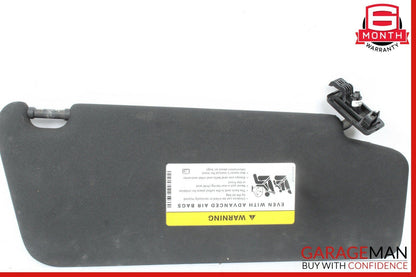 08-14 Mercedes W204 C250 C350 Front Left Sun Visor Sunvisor Shade Black