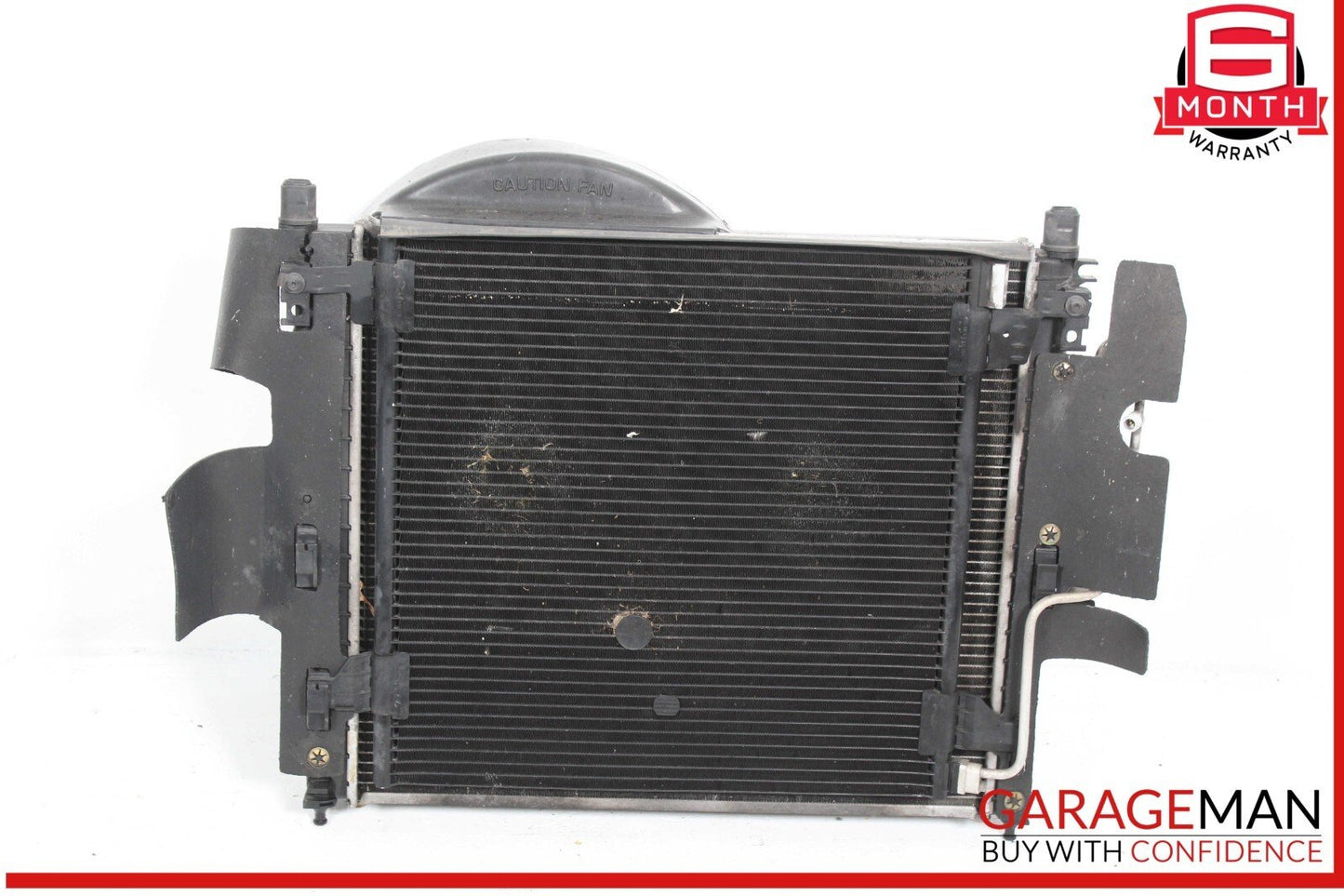 98-03 Mercedes W163 ML320 Engine Cooling Radiator AC A/C Condenser OEM