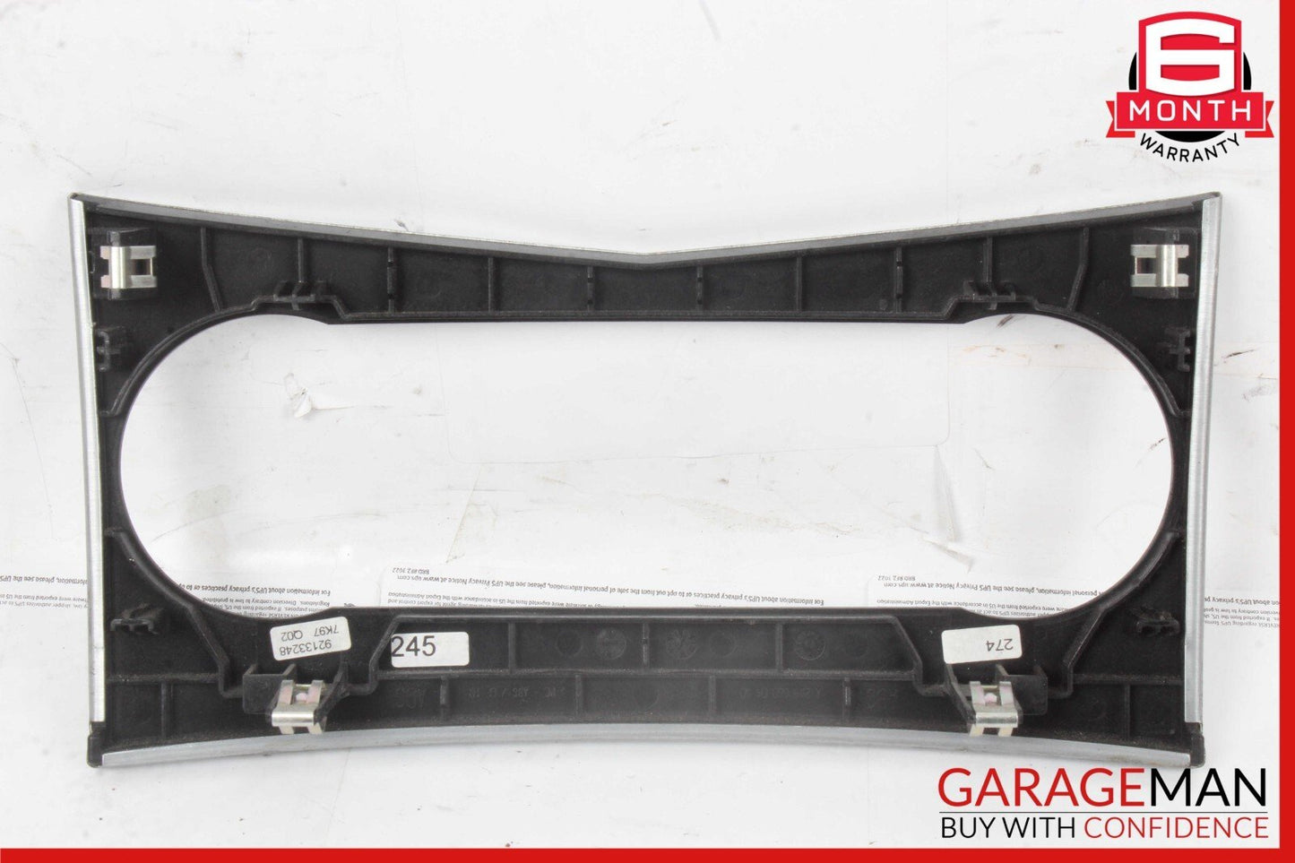 08-14 Mercedes W204 C63 AMG C250 C300 AC A/C Climate Control Switch Trim Bezel