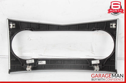 08-14 Mercedes W204 C63 AMG C250 C300 AC A/C Climate Control Switch Trim Bezel