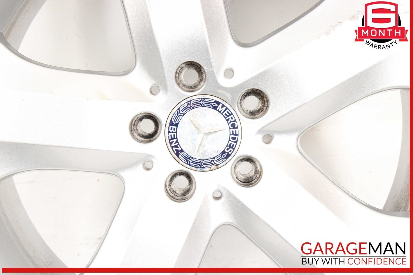 09-12 Mercedes X164 GL320 GL450 GL550 8.5 X 19 19" Wheel Rim Silver OEM