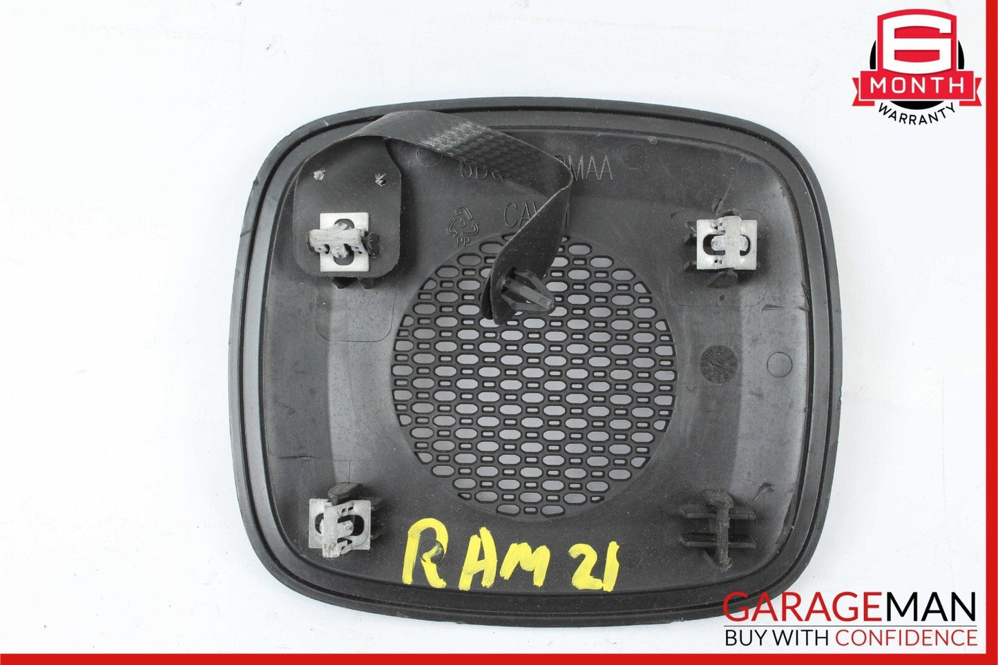 19-22 Dodge RAM 1500 Laramie Roof Headliner Speaker Cover 6DQ97TRMAA OEM