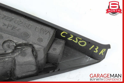 08-14 Mercedes W204 C250 Front Right Side Door Panel Tweeter Speaker Cover OEM