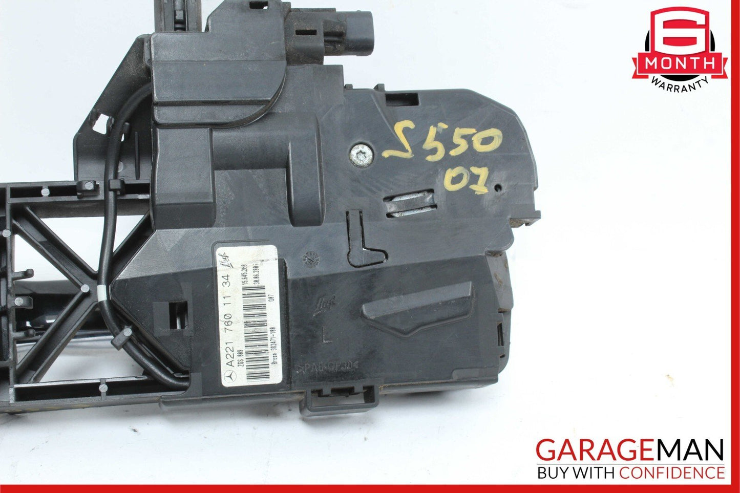 07-13 Mercedes W221 S400 S550 S63 AMG Front Left Side Exterior Door Handle Black
