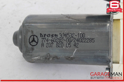 10-20 Mercedes W218 CLS550 Front Right Window Regulator Motor 2078200542 OEM