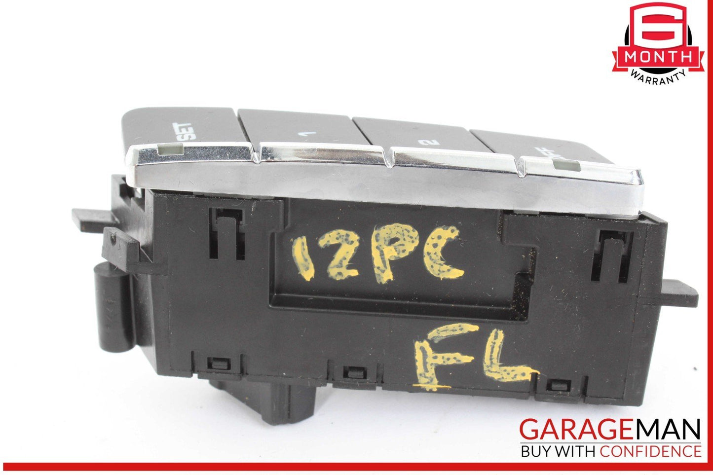 11-16 Porsche Cayenne 958 Front Right Passenger Side Seat Memory Control Switch