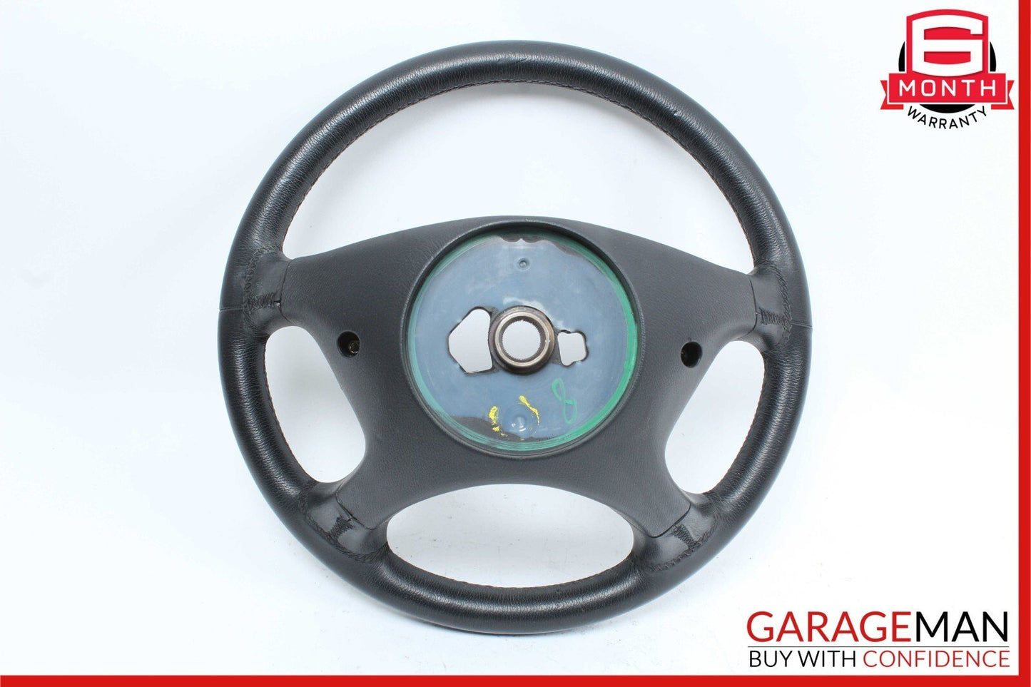 06-09 Mercedes W219 CLS500 E550 4 Spoke Steering Wheel Black OEM