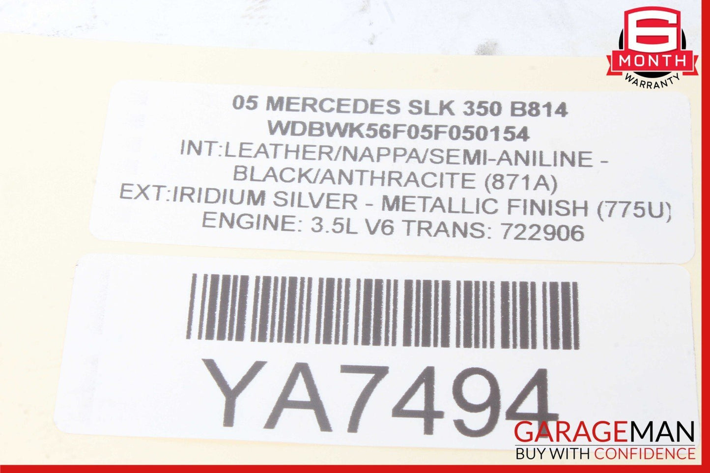 03-12 Mercedes R171 SLK350 GL350 GL550 Front Left Side Seat Control Module OEM