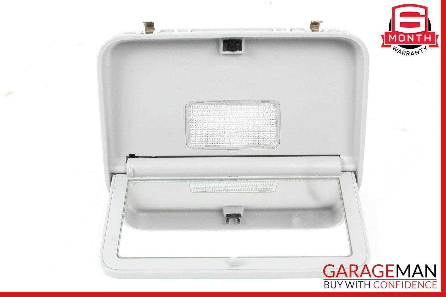 07-09 Mercedes W221 S550 S450 Rear Left Driver Side Overhead Vanity Mirror Gray