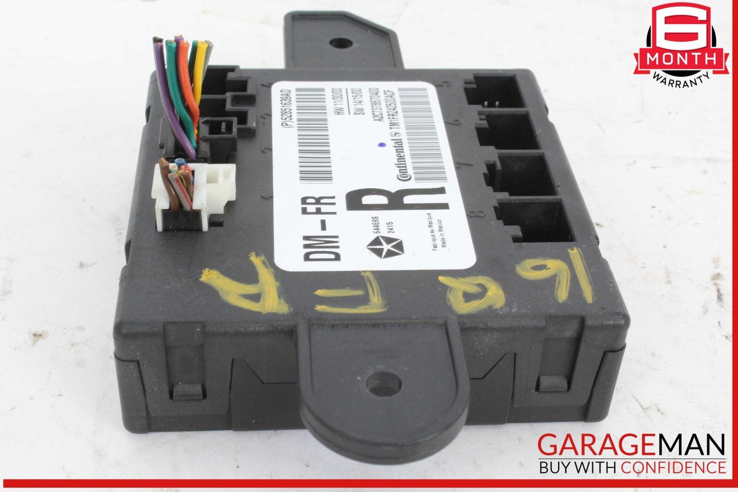 14-17 Maserati Quattroporte Ghibli Front Right Side Door Computer Control Module