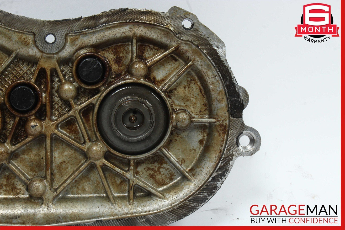 06-13 Mercedes W211 E350 S550 Front Right Engine Timing Chain Cover Plate OEM