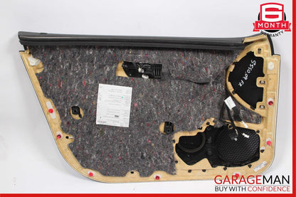 07-09 Mercedes W221 S450 S550 Front Right Interior Door Panel Assembly Black OEM