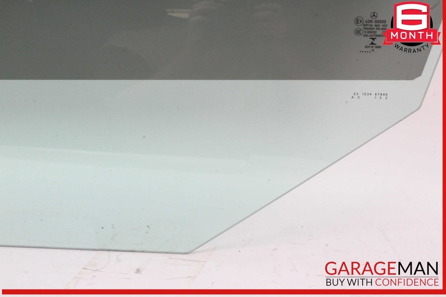 10-16 Mercedes W212 E350 E400 E550 Front Left Driver Side Door Window Glass OEM