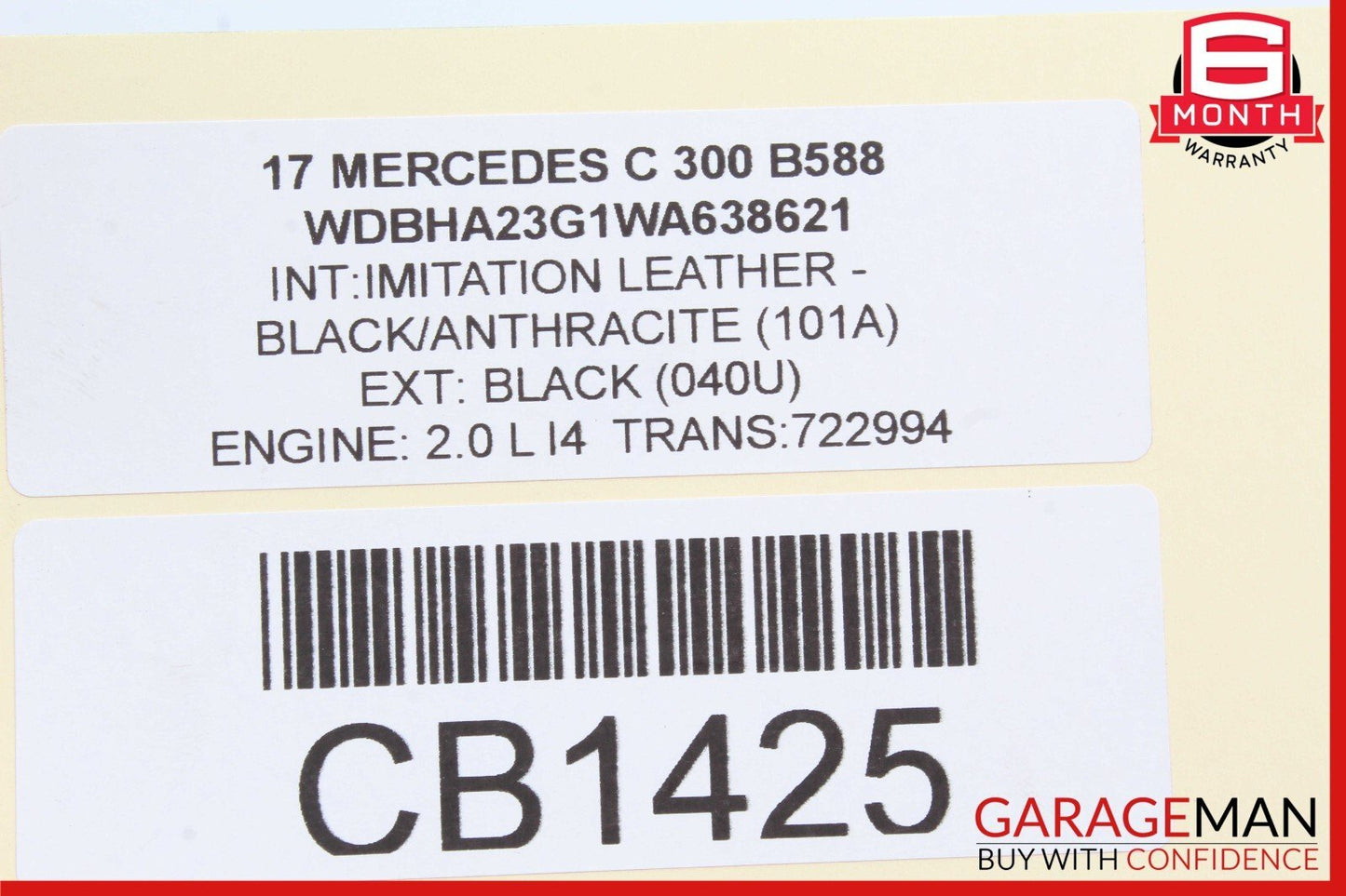 14-19 Mercedes W205 C300 CLA45 AMG Auxilary Water Coolant Pump 0005002686 OEM