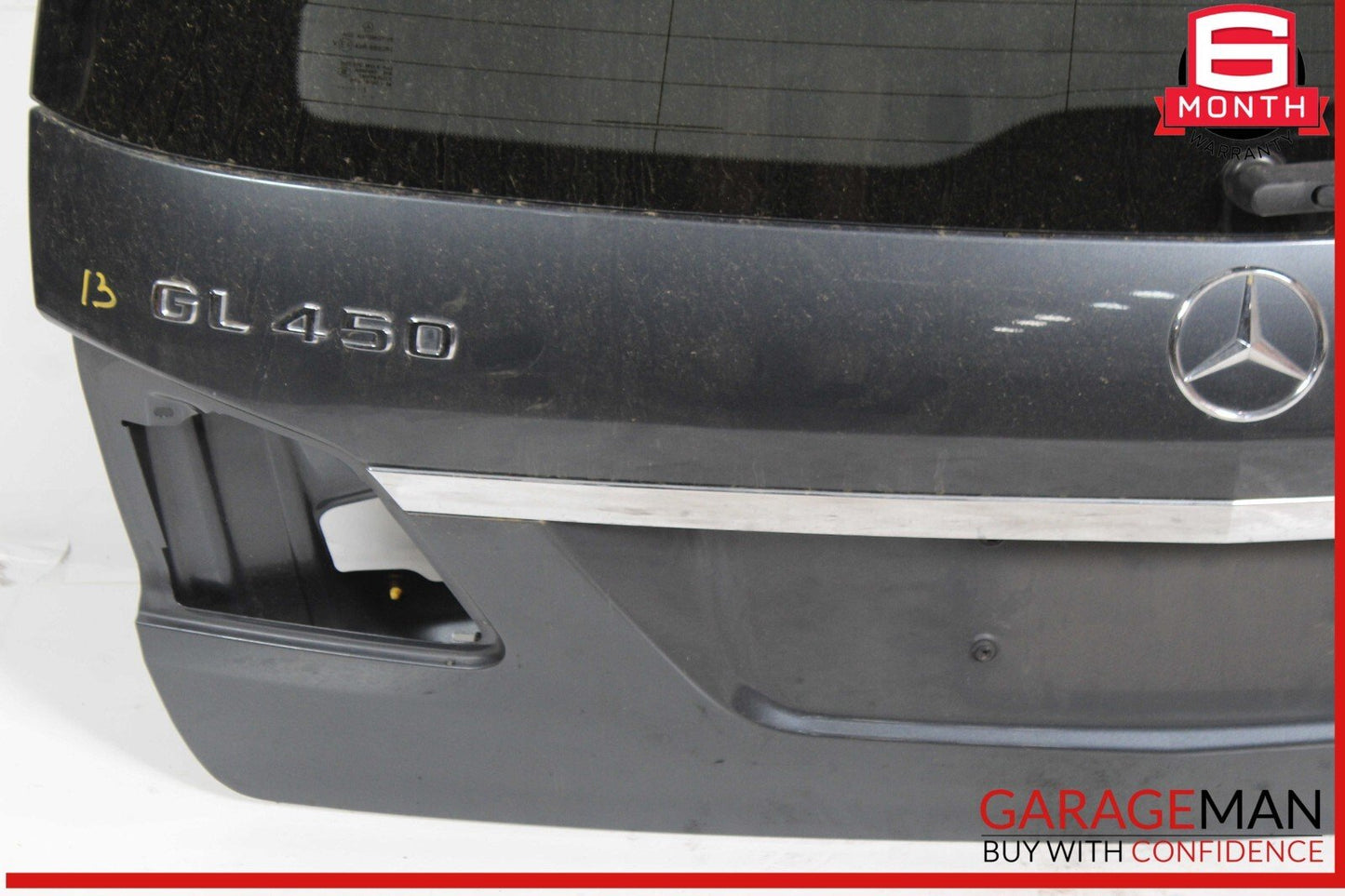 13-16 Mercedes X166 GL450 GL350 Trunk Lid Liftgate Tailgate Hatch Shell OEM