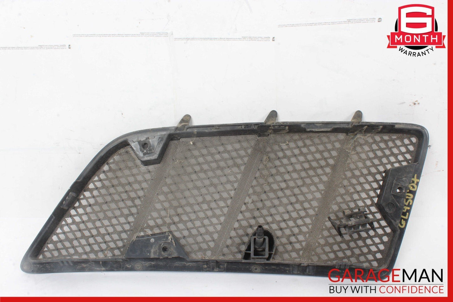 06-12 Mercedes X164 GL450 ML350 Front Right Passenger Side Hood Vent Grill OEM