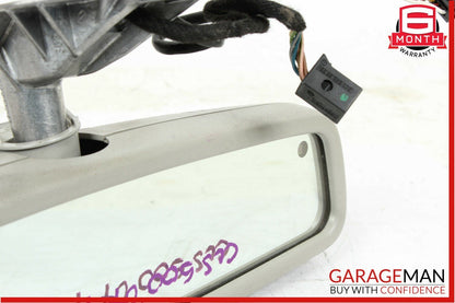 06-11 Mercedes W219 CLS500 Top Upper Rear View Mirror Auto Dimming Gray