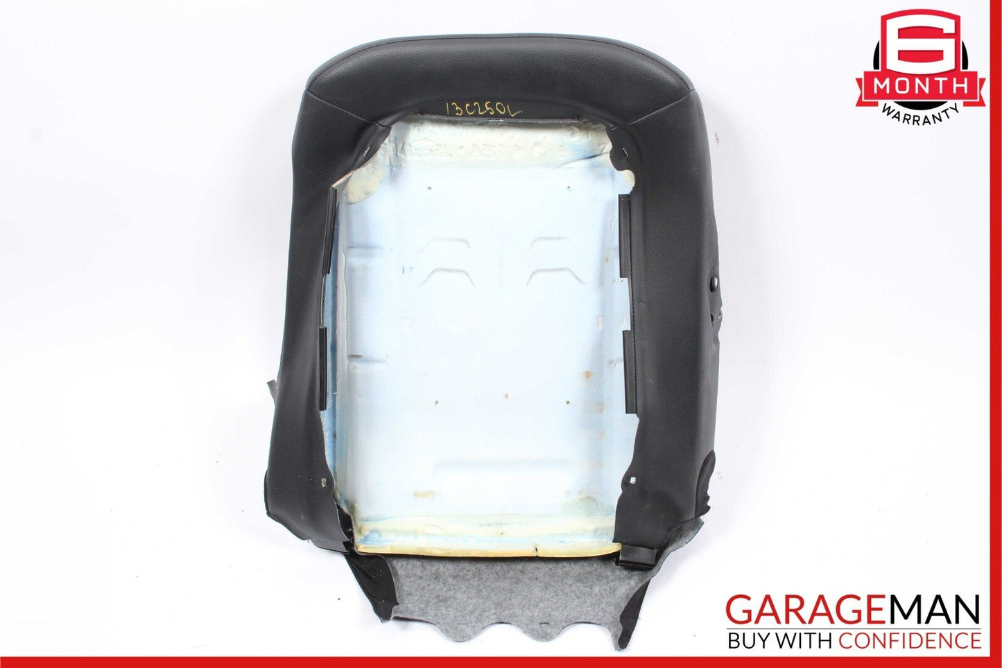 08-14 Mercedes W204 C250 Sedan Front Left Side Top Upper Seat Cushion Black