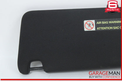 12-18 Audi A7 A6 Front Right Passenger Side Sun Visor Sunvisor Black OEM