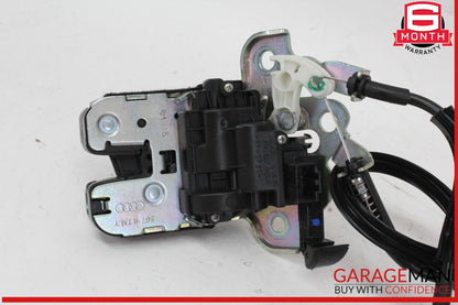 12-20 Audi A8 A6 A7 Rear Trunk Lid Tailgate Lock Latch Actuator 4H0827505A OEM