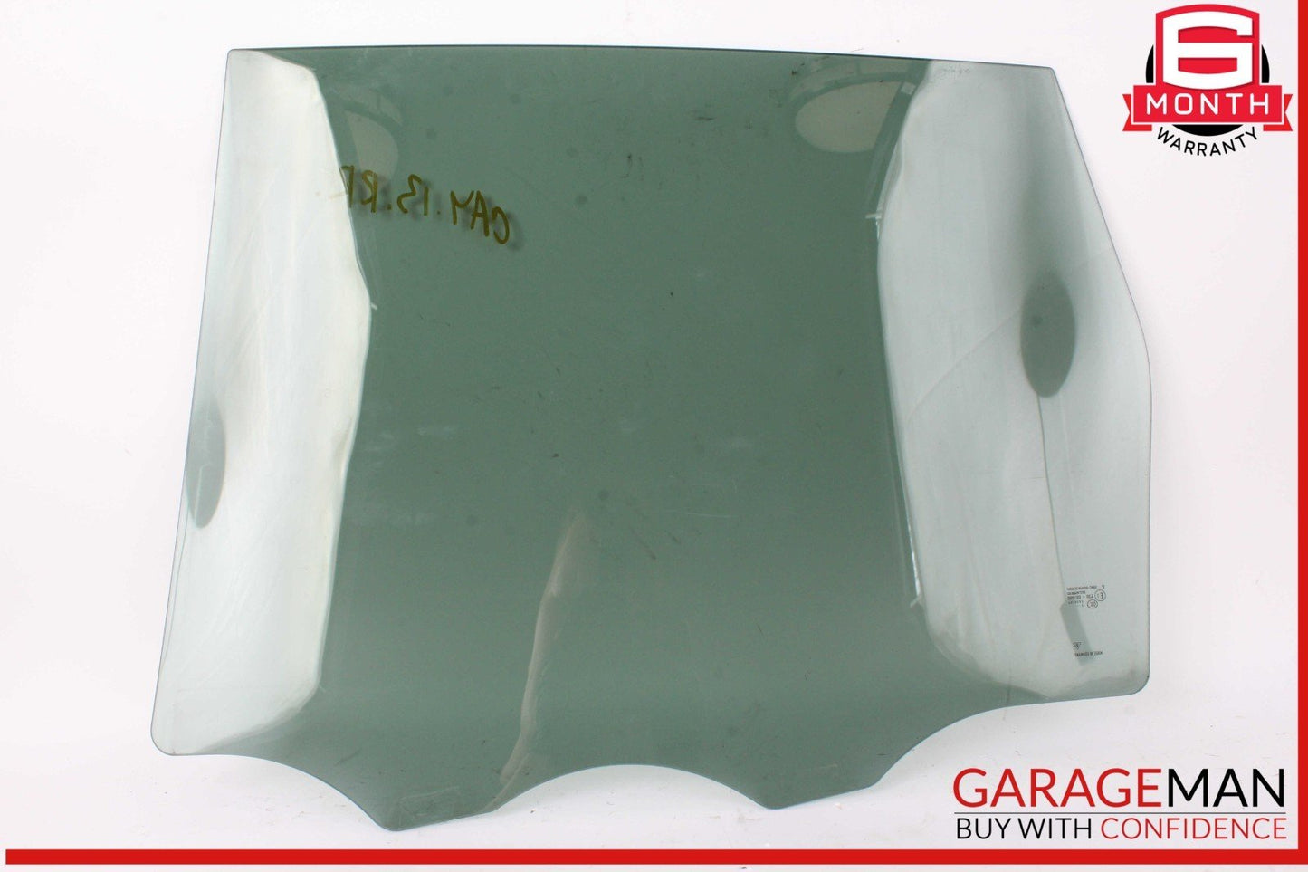 11-18 Porsche Cayenne 958 Rear Right Passenger Side Door Window Glass OEM