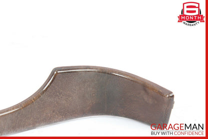 10-13 Mercedes W212 E350 E550 E63 AMG Steering Column Cover Boot Trim Wood OEM