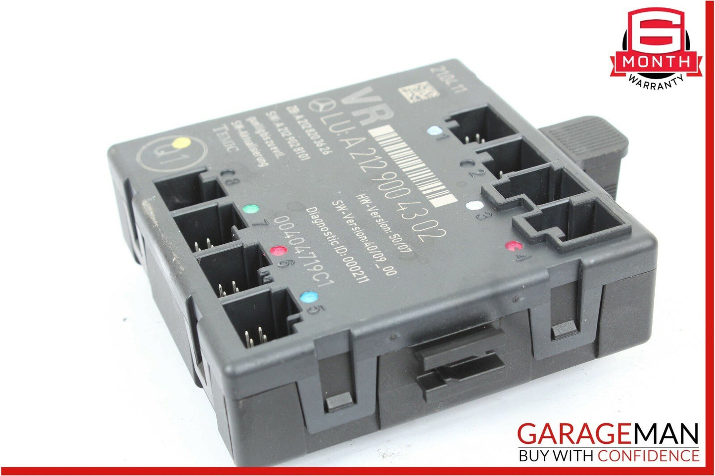 08-15 Mercedes W204 C250 C63 AMG Front Right Passenger Side Door Control Module