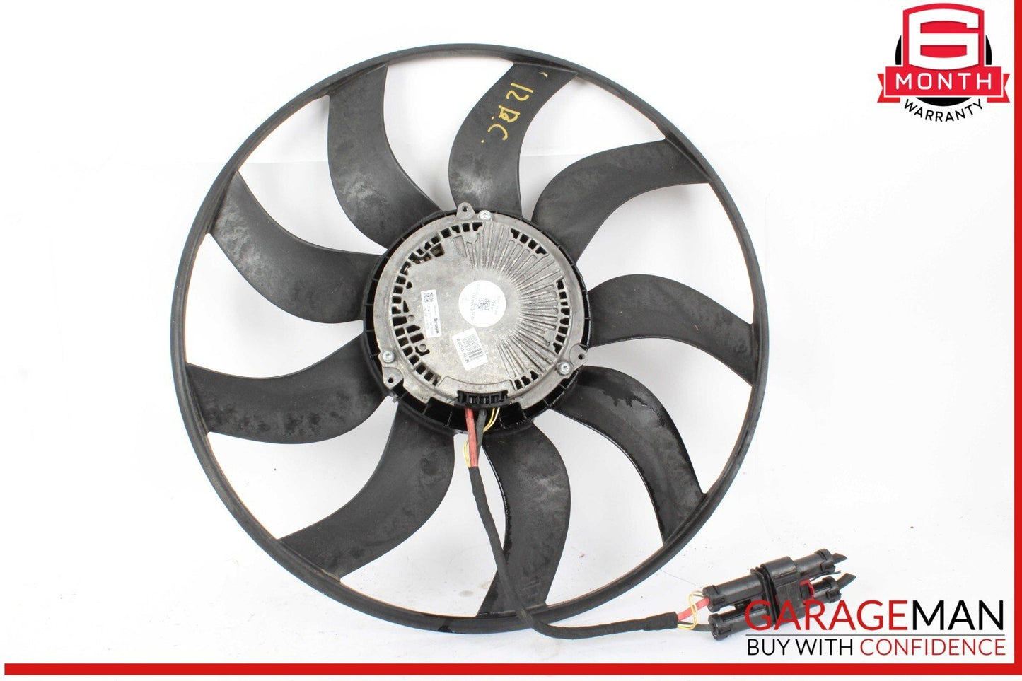 11-18 Porsche Cayenne S 958 Engine Cooling Fan OEM
