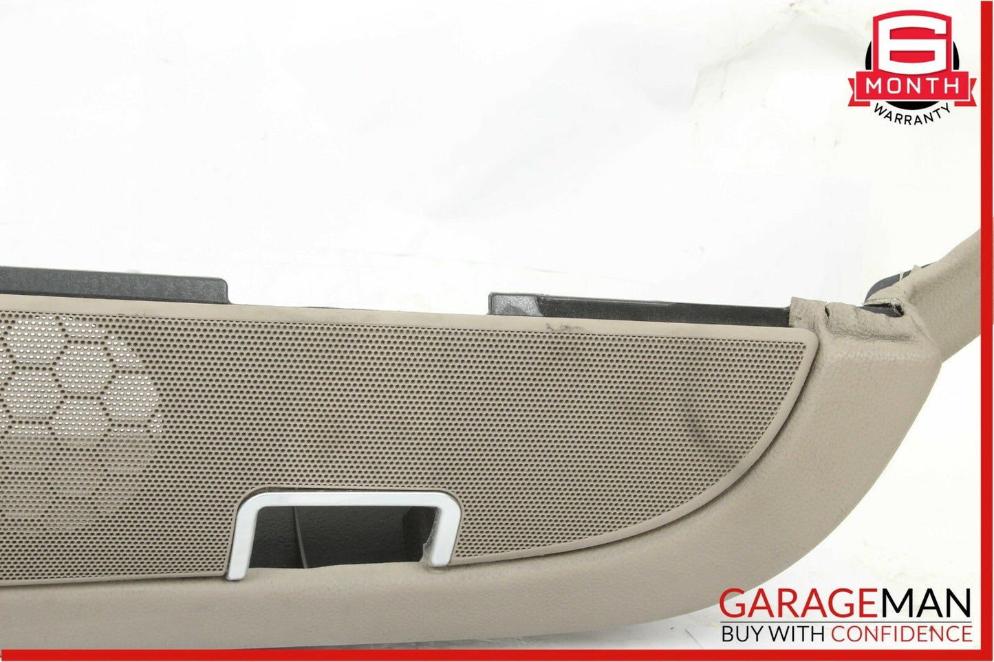 03-08 Mercedes R230 SL500 SL600 Rear Deck Shelf Speaker Trim Cover Panel Beige