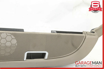 03-08 Mercedes R230 SL500 SL600 Rear Deck Shelf Speaker Trim Cover Panel Beige