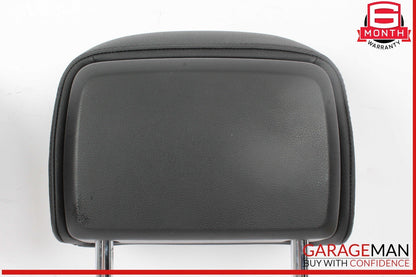 17-19 Audi A4 Front Left & Front Right Side Head Rest Headrest Black OEM