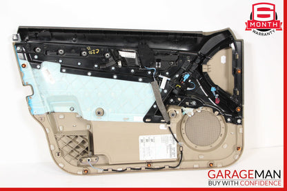 08-14 Mercedes W204 C250 C300 Front Right Side Interior Door Panel Cover Wood