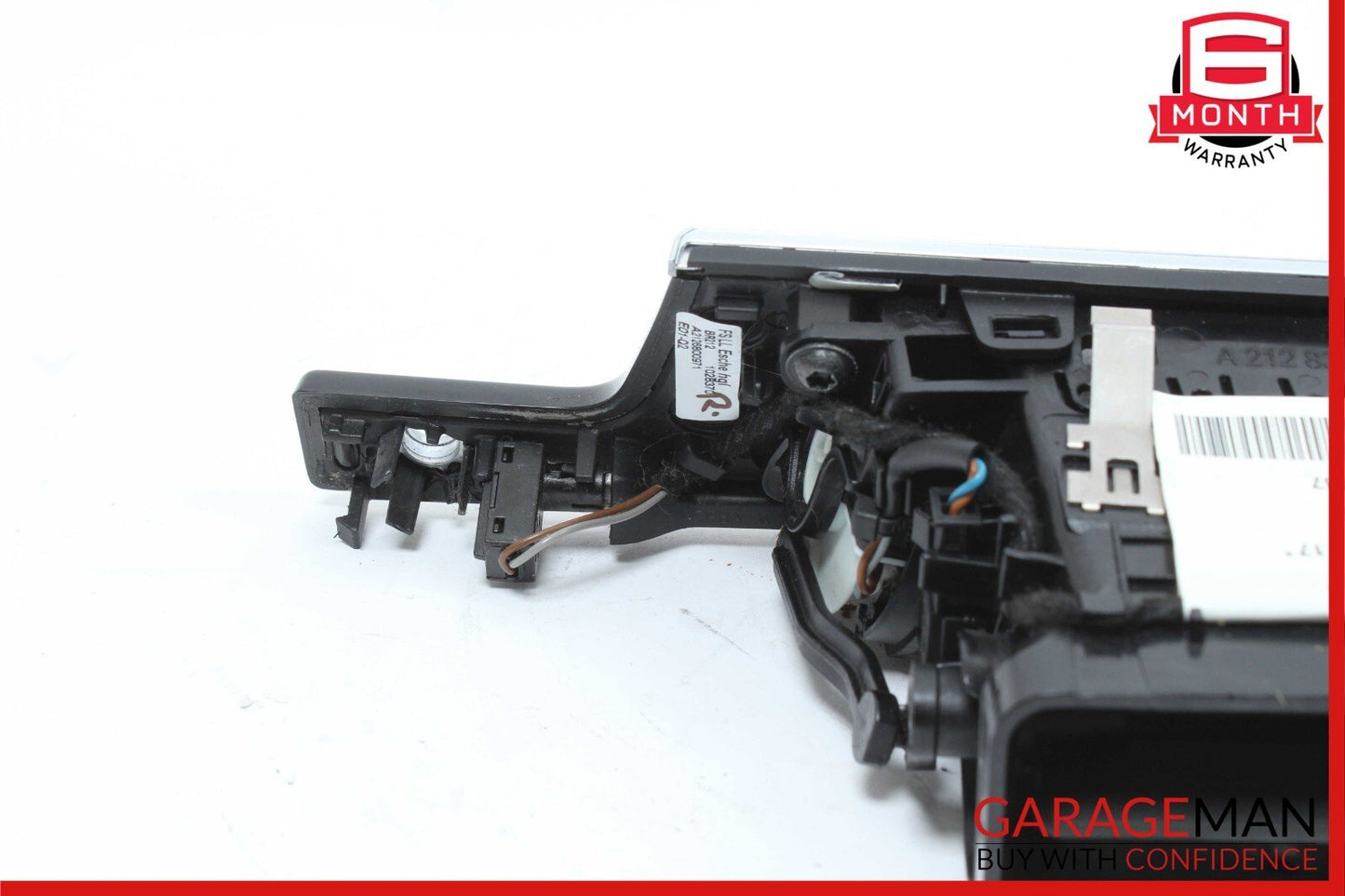 10-13 Mercedes W212 E350 E400 Dashboard Dash AC A/C Air Vent LeftÂ Trim Black OEM