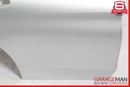15-20 Mercedes W205 C300 Sedan Rear Right Side Exterior Door Shell Silver OEM