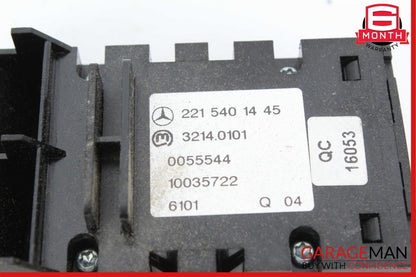 07-14 Mercedes W221 S550 CL550 S400 Electronic Parking Button Switch OEM