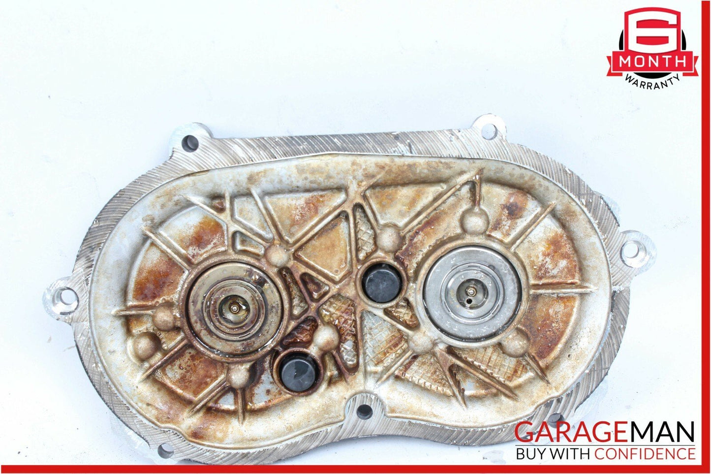 06-10 Mercedes W251 R350 S550 E350 Front Left Engine Timing Chain Cover Plate