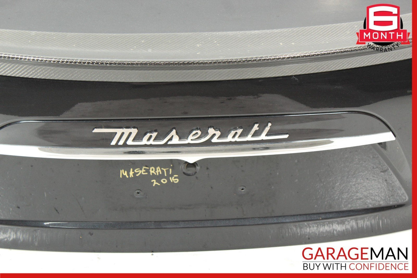 14-20 Maserati Ghibli M157 Trunk Lid Panel Assembly Gray OEM
