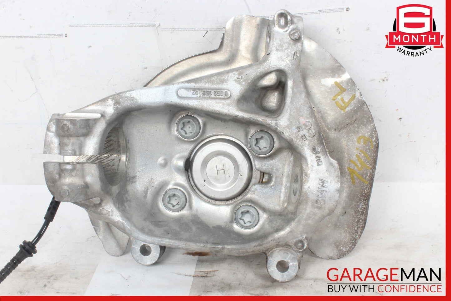 14-21 BMW i3 I01 Hybrid Front Left Driver Side Spindle Knuckle Hub OEM