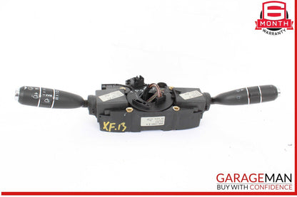 09-15 Jaguar XF Wiper Indicator Stalk w/ Squib 8W83-13N064-C OEM