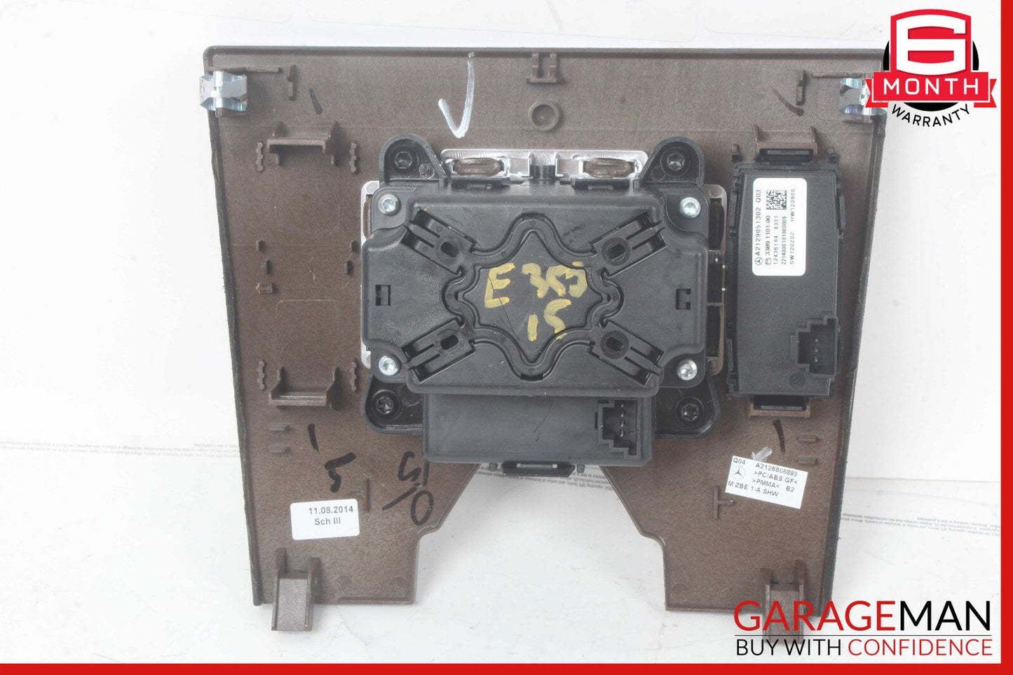 14-16 Mercedes W212 E350 Console Head Unit Controller Knob Multi Switch Trim OEM