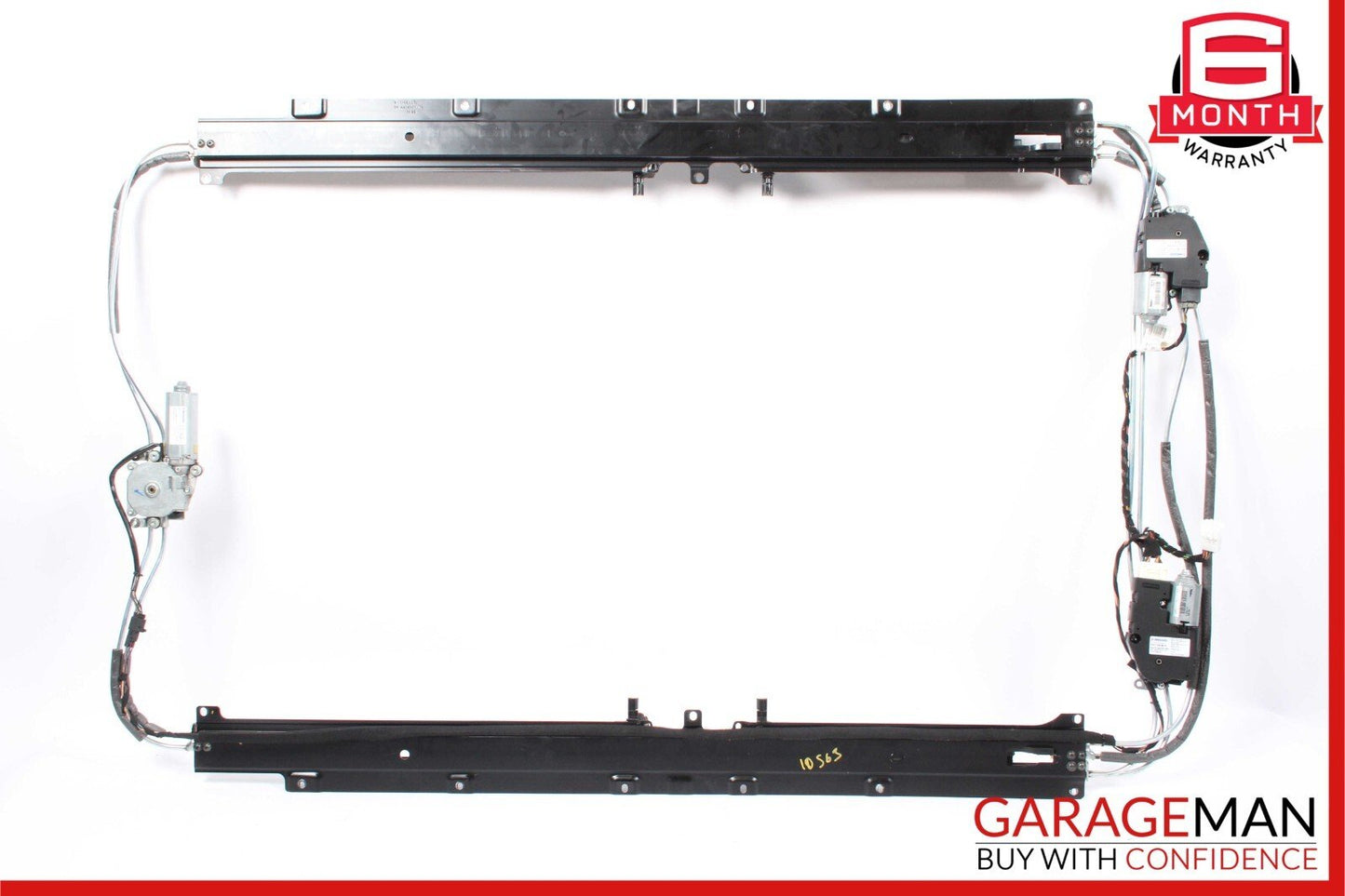 10-13 Mercedes W221 S550 S63 AMG Panoramic Sunroof Guide Rail Frame Track OEM