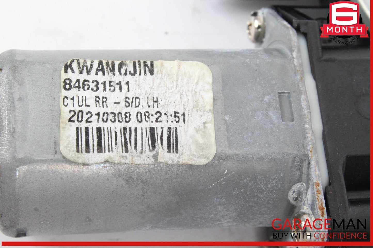17-23 Cadillac XT5 Rear Left Driver Side Window Regulator Motor 84631511