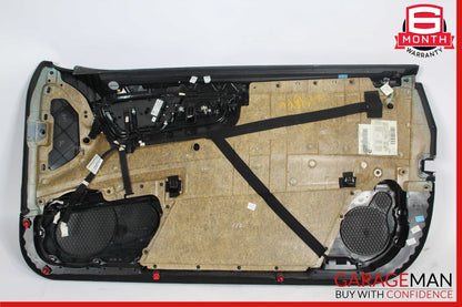 08-14 Mercedes W216 CL63 AMG Front Left Side Interior Door Panel Assy Brown