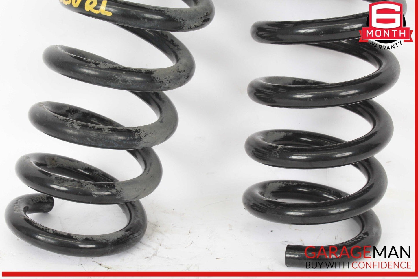 08-14 Mercedes W204 C250 Rear Right and Left Suspension Coil Spring Set OEM