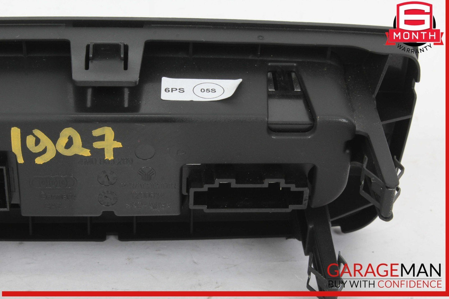17-19 Audi Q7 Rear Center Console Climate Control Seat Heater Switch 4M0863289