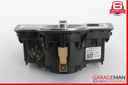15-20 Mercedes W205 C300 Head Light Headlight Control Switch Trim Assembly Black