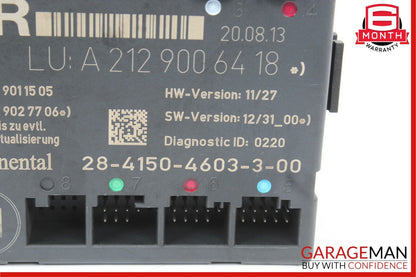 12-14 Mercedes W204 C250 C350 Front Right Side Door Control Module Unit OEM