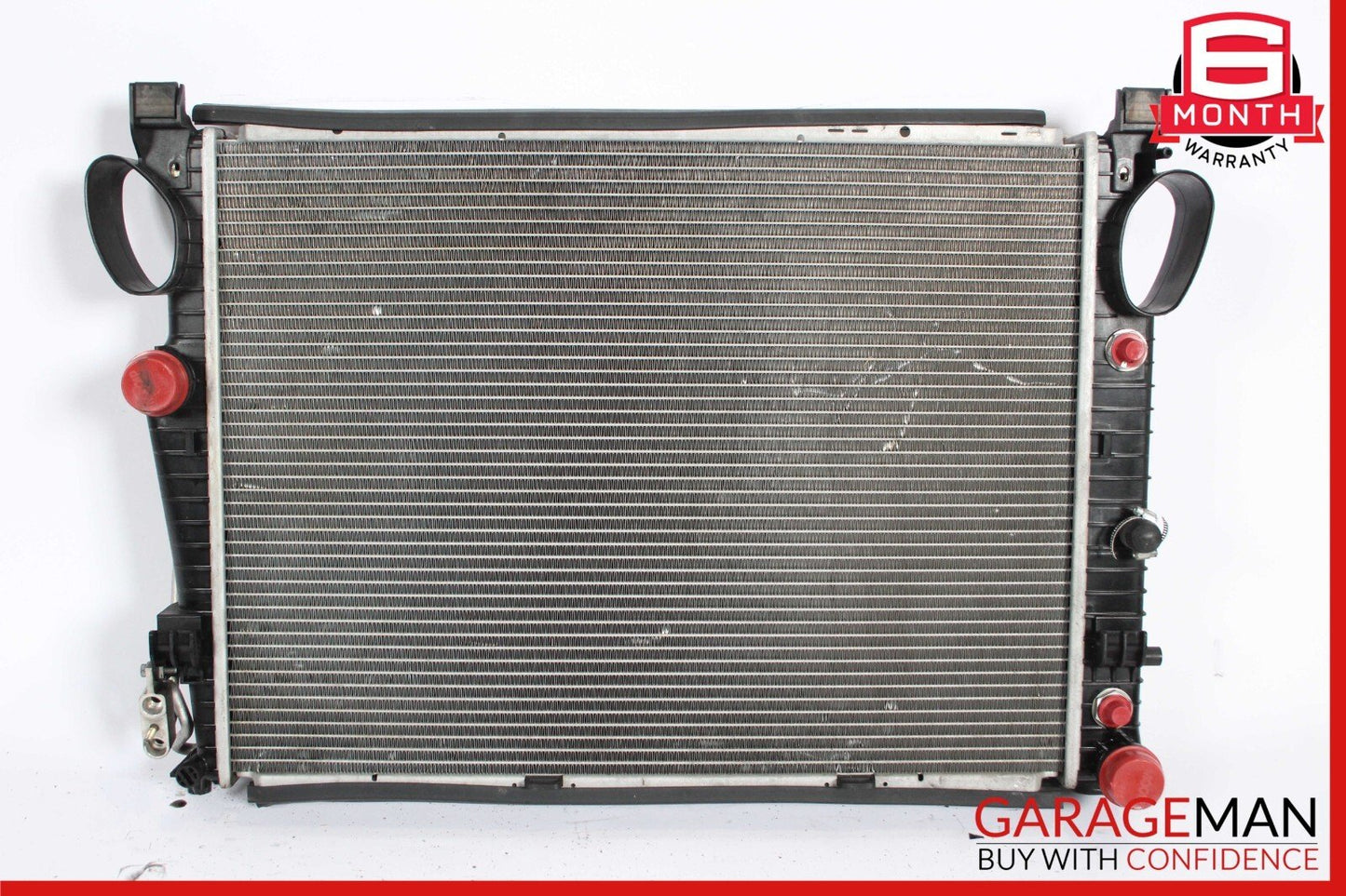 03-08 Mercedes R230 SL550 Engine Radiator A/C AC Condenser Oil Cooler Assembly